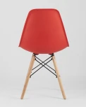 Стул Eames Style DSW красный x4 (разборный каркас) Stool Group арт.УТ000037607