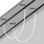 Трековый светильник с гибким неоном для низковольтного шинопровода FLUM Novotech Ramo 359138 IP20 LED 4000К 14W 48V 1400Лм