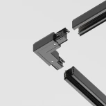 Коннектор угловой внутренний Trinity черный (трехфазный) Maytoni Technical TRA005CL-31B-R (220V)