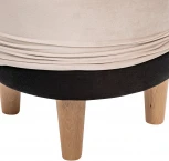 Пуф Рокси МИНИ круглый со съемным чехлом 2500000127458 Leset