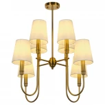 Потолочная люстра на штанге MyFar Gabriel MR2430-8P (220V)