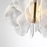 Подвесная люстра Odeon Light Siama 5089/80L под латунь/прозрачный/акрил LED 80W 3500K (220V, на цепи)