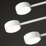 Потолочная люстра ярусная на штанге Freya Tactic FR5363CL-06W (220V, круглые)