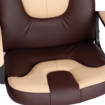 Кресло NEO 2 (22) кож/зам, коричневый/бежевый, 36-36/36-34 Tetchair 19568