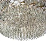 Подвесная люстра каскадная Divinare Bellatrix 3510/17 SP-18 (220V, хрусталь, на тросе)