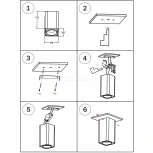Накладной точечный светильник Lightstar Monocco 052336 (LED, 220V, IP65)