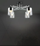 Потолочная люстра Wedo Light Vizer WD3618/4C-BK-CR-CL