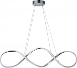 Подвесной светильник с таймером Escada Knot 10236/1 LED*60W Chrome 10236/1LED (220V, пульт управления, на тросе)