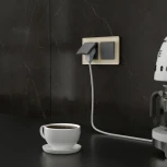 Рамка на 2 поста Favorit (молочный, стекло) Werkel W0021141 (a058814)