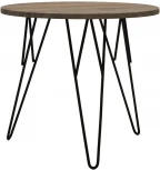 Журнальный столик ОСТИН Ореховый дубослив / черный каркас M-City 461MC05057