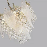 Подвесная люстра Odeon Light Tears 5049/11 золото/прозрачный/металл/хрусталь/стекло E14 11*40W