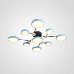 Потолочная люстра с пультом на штанге LED Lu Carte LC-11-1727