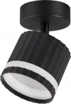 Спот настенно-потолочный Feron HL3691 OLYMPUS 48682 GX53, черный (220V, круглые)