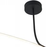 Потолочная люстра на штанге Italline IT013-6025 black 3000K (LED, 220V)
