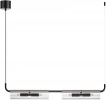 Подвесной светильник Lumion Toronto 6561/4 черный/прозрачный/металл/стекло G9 4*20W 220V (на проводе)