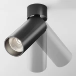 Потолочный светильник FOCUS LED 4000K 1x12Вт 50° Maytoni Technical C055CL-L12B4K-W-B (220V, круглые)