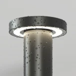 Наземный светильник светодиодный уличный Denkirs Dramen DK9708-BK (220V, круглые, IP65)