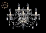 Бра Art Classic 10.25 10.25.3+2.200.XL.Gd.Sp (220V, хрусталь, подвески, подсвечник, свеча)
