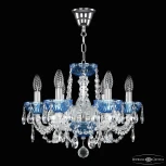 Подвесная люстра Bohemia 5402 5402/6/141 Ni Aquamarine/M-1G