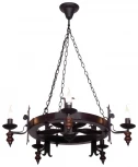 Подвесная люстра Velante 586 586-723-05 (220V, на цепи, подсвечник, свеча)