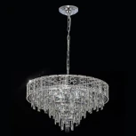 Подвесная люстра Citilux Sagrada CL317261 (220V, хрусталь, на цепи)