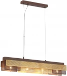 Подвесной светильник Lumion Dana 8005/4A кофе/кофе, золотой металл/металл Е14 4*40W 220V (на тросе)