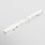 Коннектор питания прямой Gravity белый (магнитный) Maytoni Technical TRA004PC-22W (48V)