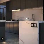 Сенсорный выключатель двухклавишный с подсветкой (белый) Werkel W4522001 (a063598)