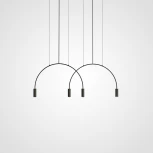 Подвесной светильник Arc 2 Black ImperiumLoft Arc01 (189568-26) (220V, на тросе)