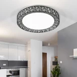 Потолочный светильник круглый светодиодный с пультом регулировкой цветовой температуры и яркости ЭРА SPB-6-70-RC Savern В (220V, круглые)