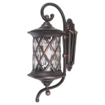 Настенный фонарь уличный Nowodvorski Lanter 6911 (220V, узор в клетку, IP23)