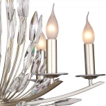 Подвесная люстра Favourite Feerie 1932-6P (220V, хрусталь, на цепи, подсвечник, свеча)