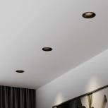 Встраиваемый светильник светодиодный Elektrostandard Bliss 25070/LED 15W 4000K черный