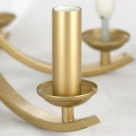 Подвесная люстра Lussole Clovis LSP-8738 (220V, на цепи, свеча, IP21)