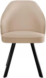 Стул DikLine 276 поворотный E52 бежевый, ножки черные 00-00071760