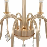 Подвесная люстра Arte Milano AM342101 342101/8 FGD (220V, подвески, на цепи, подсвечник, свеча)