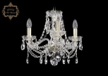Подвесная люстра Art Classic 11.21 11.21.3.141.Gd.Sp (220V, хрусталь, на цепи, подсвечник, свеча)