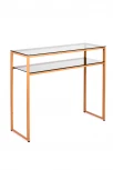 Консольный стол AllConsoles 1041-CG grey золотой
