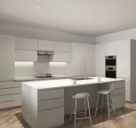 Встраиваемый светильник Rond DK3121-WH (220V, круглые)