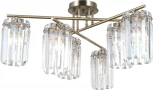 Потолочная люстра хрустальная на штанге Moderli Everly V10751-6C (220V)