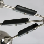 Потолочная люстра на штанге DeMarkt Гамбург 605016708 (220V, шарики)