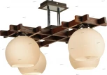Потолочная люстра Citilux Нарита CL114141 (220V, дуб, венге)