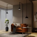 Трековый светильник ременной Maytoni Bowl Parity TR126B-20W4K-B 48V 4000K 20Вт черный (LED)