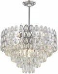 Потолочная люстра хрустальная на штанге Arte Milano Sorrento-2019 372019/8/300/550 CR (220V)