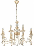 Подвесная люстра Arte Milano AM346109 346109/8 FGD (220V, подвески, на цепи, подсвечник, свеча)
