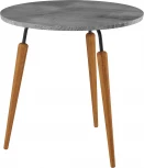 Стол журнальный BeautyStyle 22 орех гикори grey/черный/бук от фабрики Mebelik