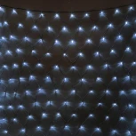 Светодиодная Сеть 2 x 3 м Белая 24В, 384 LED, Провод Чёрный ПВХ, IP54