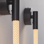 Настенный светильник с гибким неоном Lightera Tura LE103W-93BA STEEL (LED, 220V)