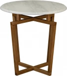 Стол журнальный Рилле 440 пленка дуб дымчатый/ бук от фабрики Mebelik