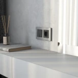 Рамка на 2 поста (алюминий) Werkel W0023506 (a066327)